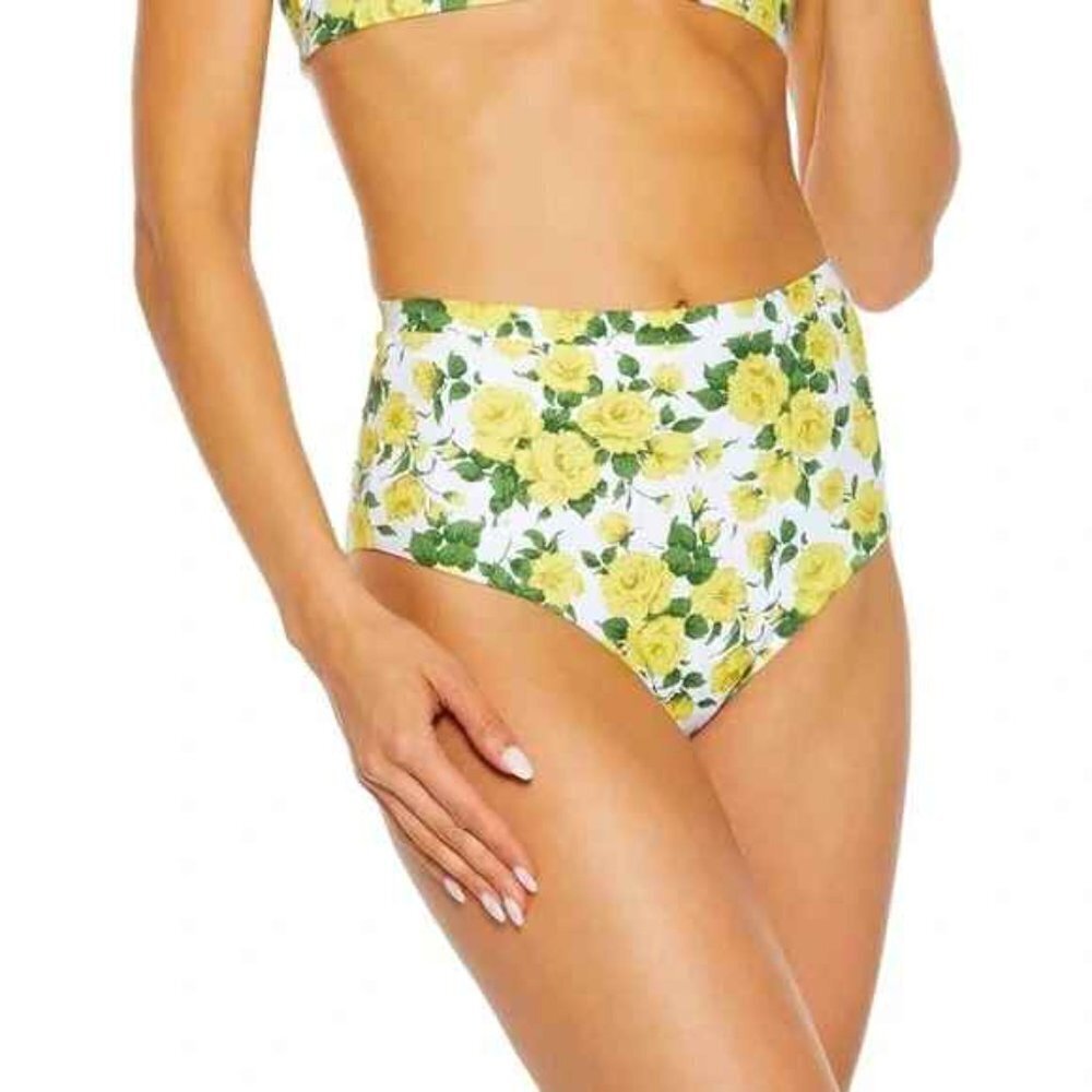 NEW Onia Bikini Regina Bottom Liberty Rose Floral Print Size Large